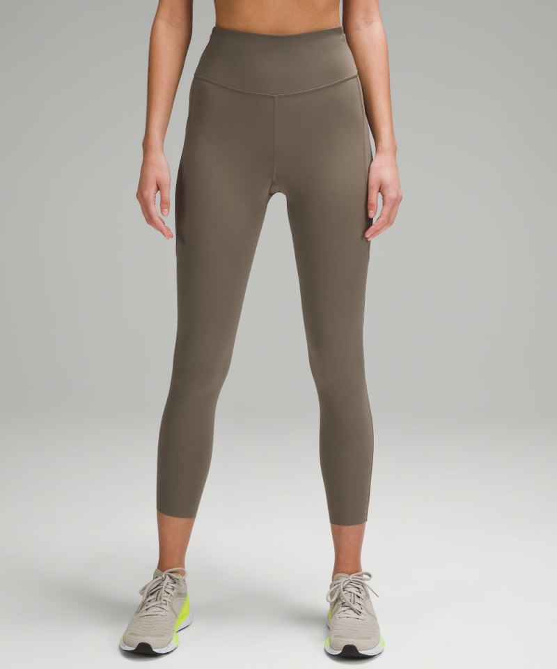 Lululemon Fast and Free High-Rise Tight 25” Pockets *Updated Nomad Online Outlet Sale