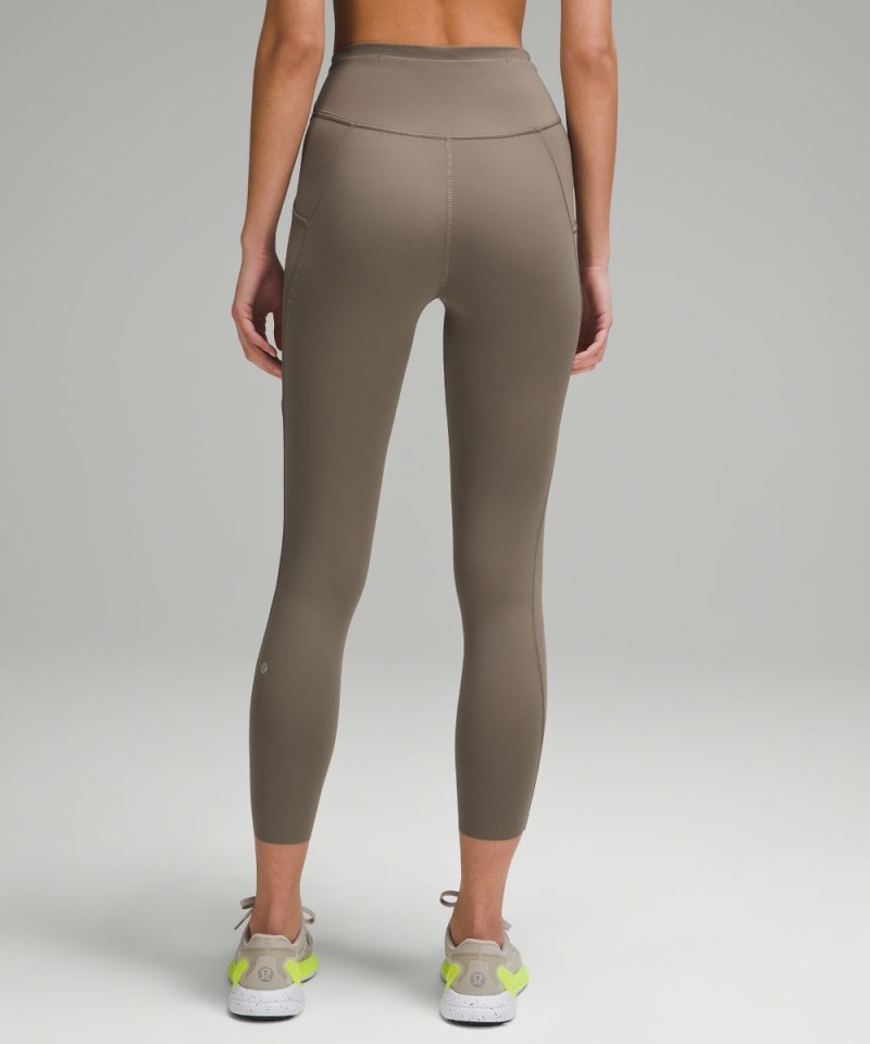 Lululemon Fast and Free High-Rise Tight 25” Pockets *Updated Nomad Online Outlet Sale