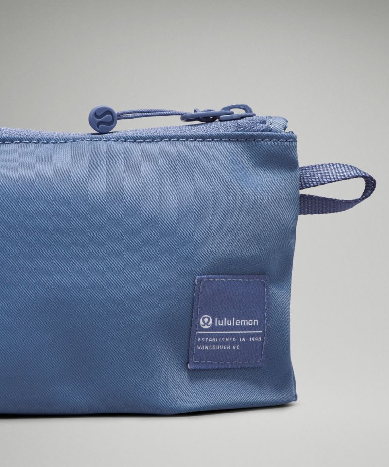 Lululemon Lightweight Pouch *3 Pack Cascadia Green / Glaze Pink / Oasis Blue Online Outlet Sale