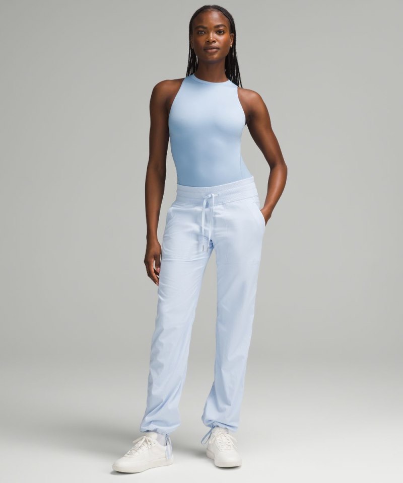 Lululemon Wundermost Ultra-Soft Nulu High-Neck Sleeveless Bodysuit Sinatra Blue Online Outlet Sale