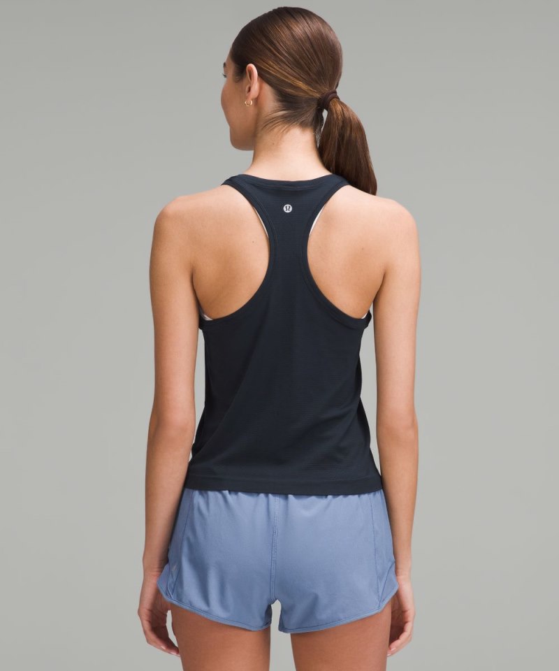 Lululemon Swiftly Tech Racerback Tank Top 2.0 *Race Length True Navy / True Navy Online Outlet Sale