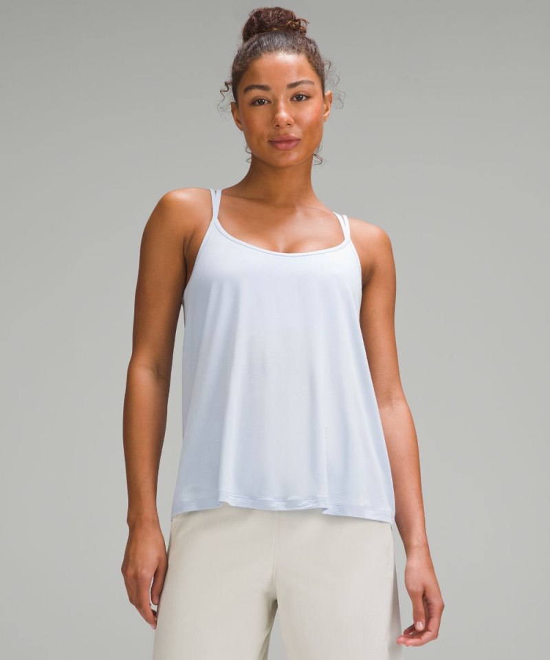 Lululemon Modal Silk-Blend Spaghetti Strap Tank Top Windmill Online Outlet Sale