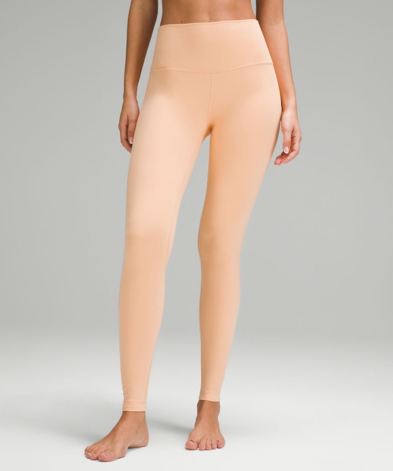 Lululemon lululemon Align™ High-Rise Pant 28" Peach Bellini Online Outlet Sale
