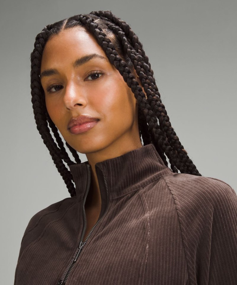 Lululemon Scuba Track Jacket *Velvet Cord Espresso (not available) Online Outlet Sale