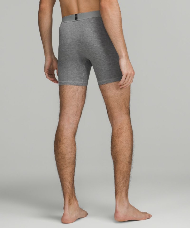 Lululemon Always In Motion Long Boxer with Fly 7" *3 Pack Black / Heathered Core Medium Grey / True Navy Online Outlet Sale