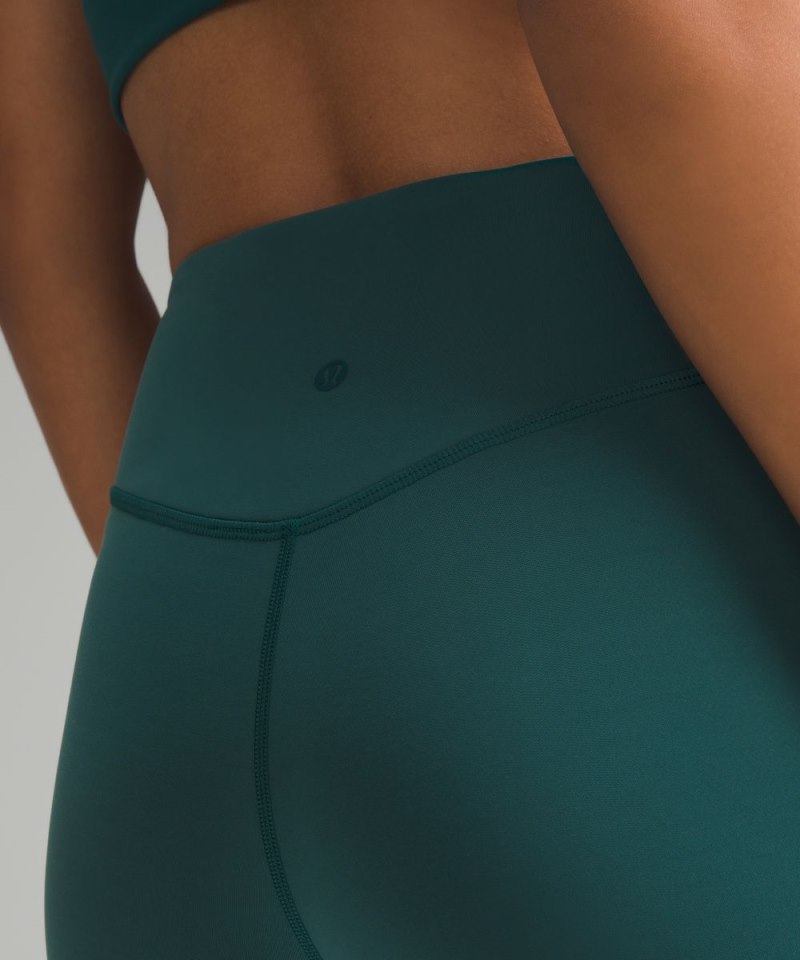 Lululemon Wunder Under SmoothCover High-Rise Tight 25" Storm Teal Online Outlet Sale