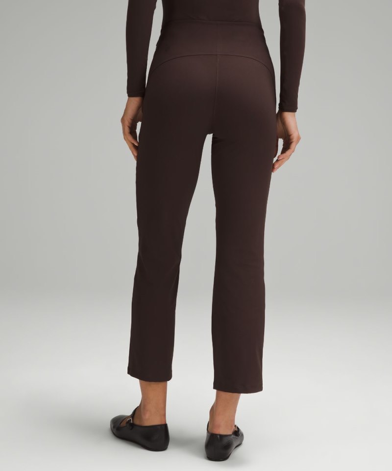 Lululemon Smooth Fit Pull-On High-Rise Cropped Pant Espresso (not available) Online Outlet Sale