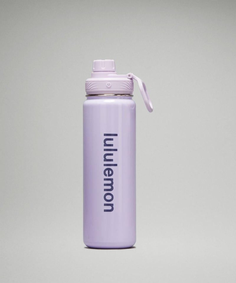 Lululemon Back to Life Sport Bottle 24oz *Shine Lilac Ether Online Outlet Sale