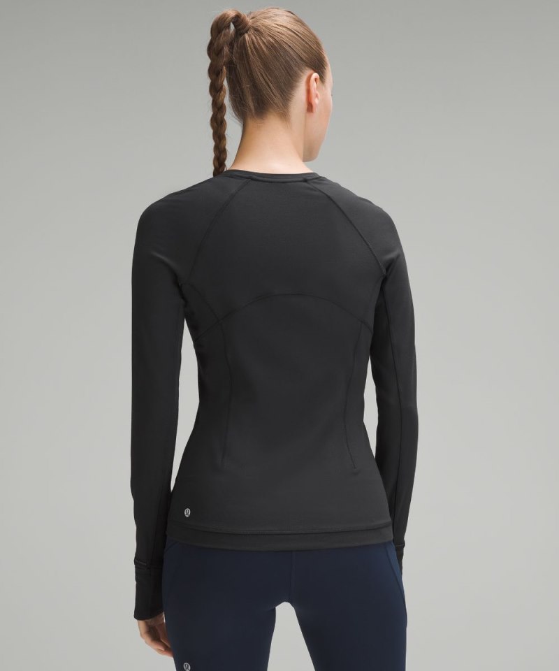 Lululemon It's Rulu Long-Sleeve Shirt Black Online Outlet Sale