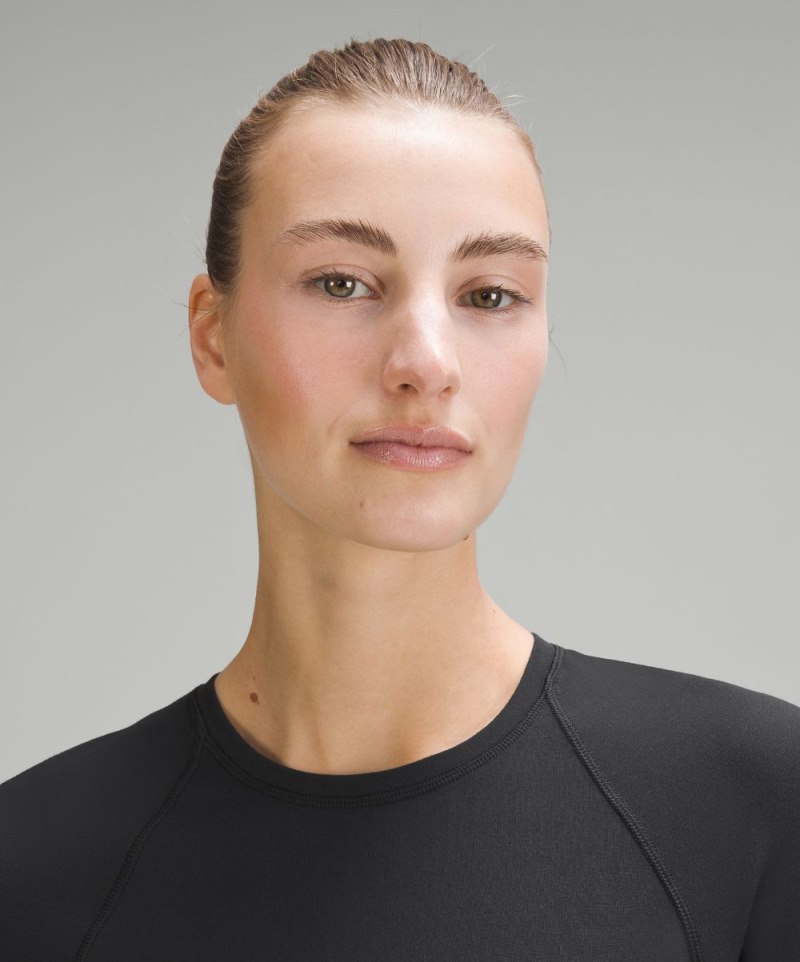 Lululemon It's Rulu Long-Sleeve Shirt Black Online Outlet Sale