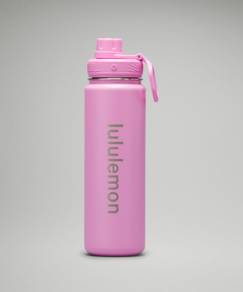 Lululemon Back To Life Sport Bottle 24oz Dahlia Mauve Online Outlet Sale