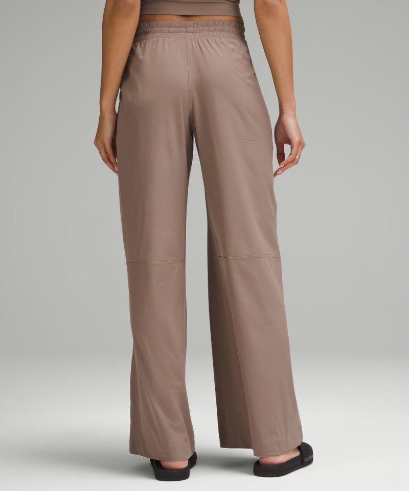 Lululemon Swift Mid-Rise Wide-Leg Pant Taupetastic Online Outlet Sale