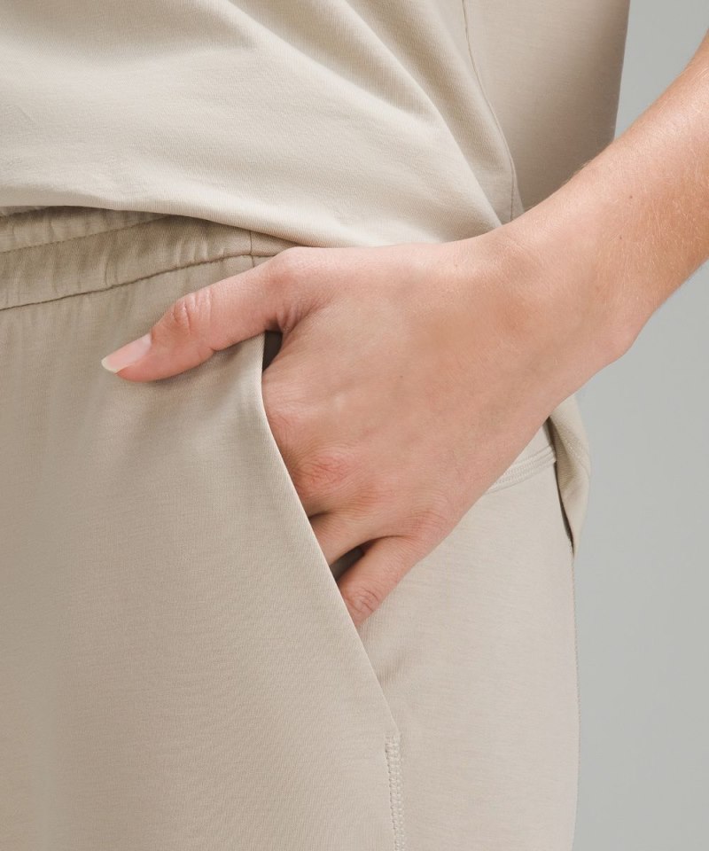 Lululemon Softstreme High-Rise Straight-Leg Cropped Pant Mojave Tan Online Outlet Sale