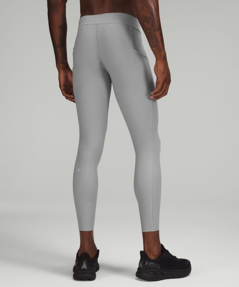 Lululemon SenseKnit Running Tight 28" Rhino Grey Online Outlet Sale