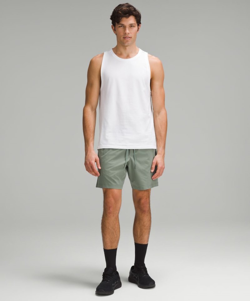 Lululemon Zeroed In Linerless Short 7" Grey Eucalyptus Online Outlet Sale