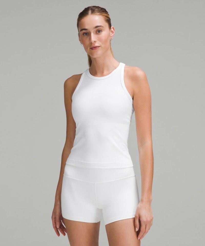Lululemon lululemon Align™ Waist-Length Racerback Tank Top White Online Outlet Sale