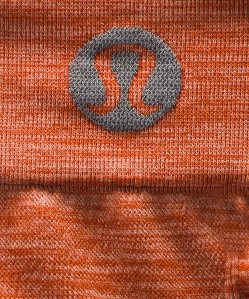 Lululemon Rapid Vent Tech Boxer 5" Heathered Burnt Apricot Online Outlet Sale