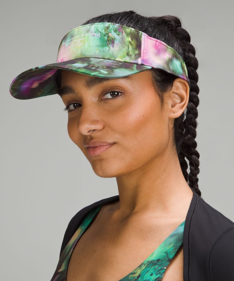 Lululemon Removable Sweatband All-Sport Visor *Pride Discothe?Que Multi Online Outlet Sale