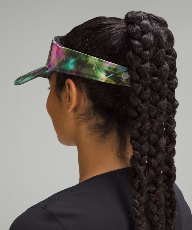 Lululemon Removable Sweatband All-Sport Visor *Pride Discothe?Que Multi Online Outlet Sale