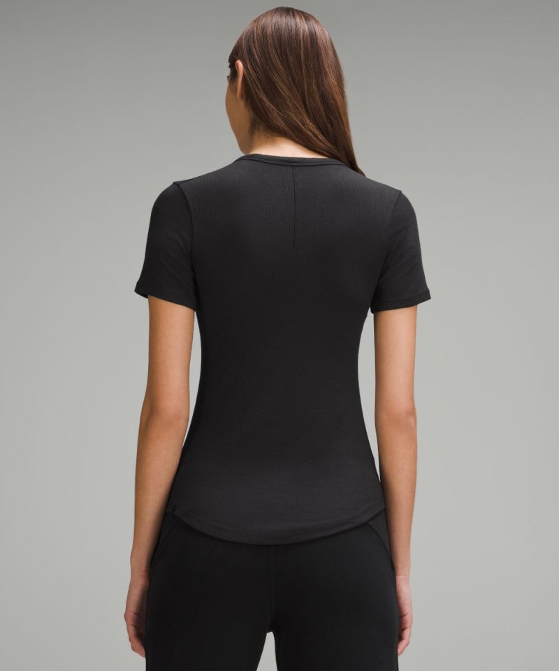 Lululemon Hold Tight Short-Sleeve Shirt Black Online Outlet Sale