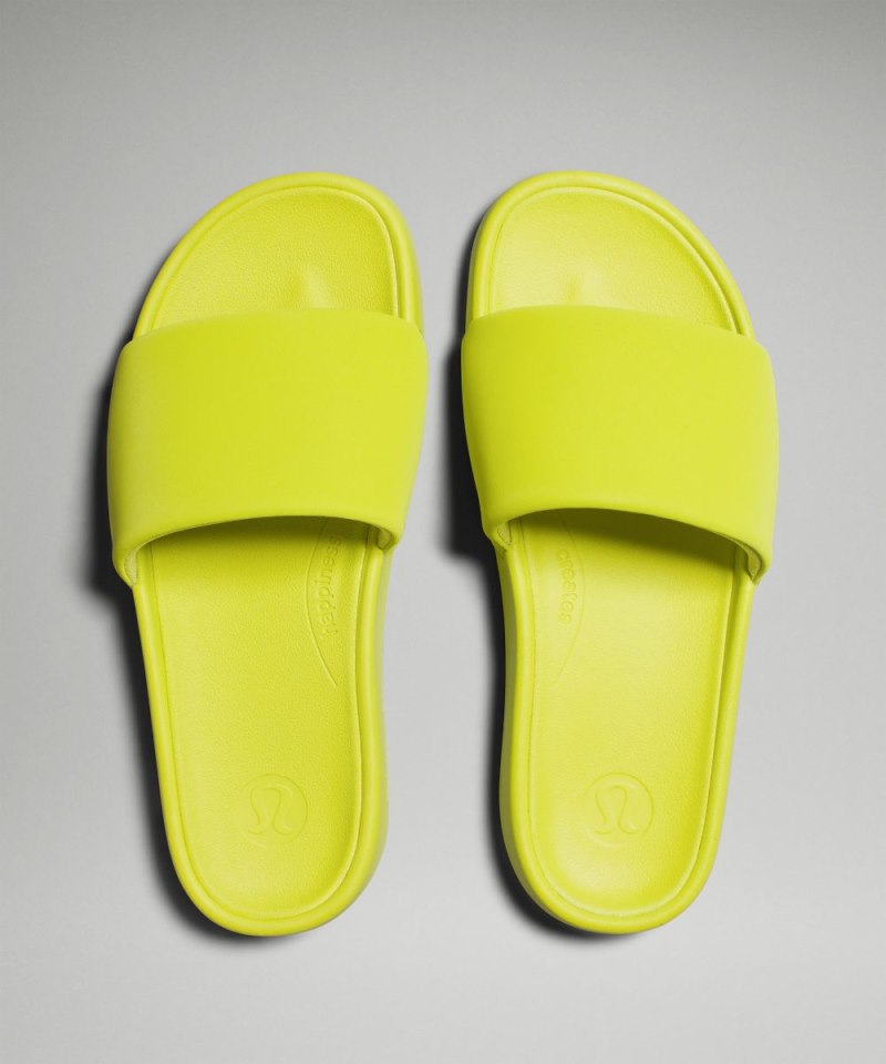 Lululemon Restfeel Women's Slide Lichen Lime / Lichen Lime / Lichen Lime Online Outlet Sale