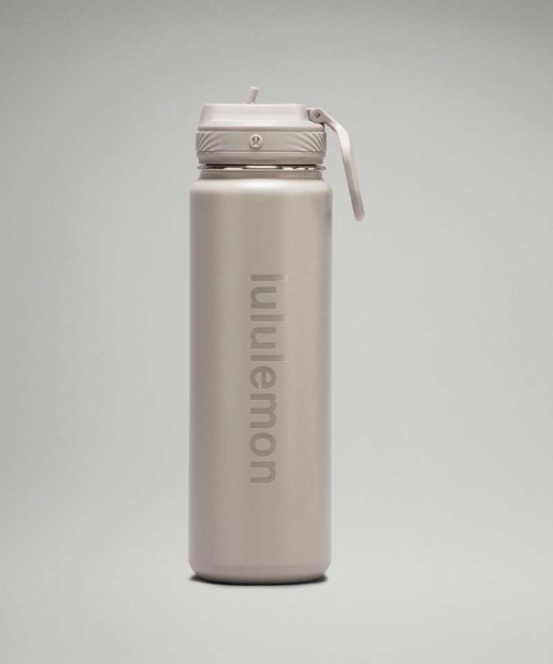 Lululemon Back to Life Sport Bottle 24oz *Straw Lid Rover Online Outlet Sale