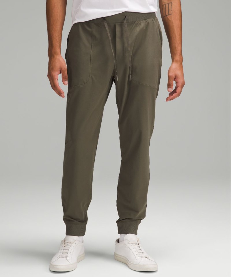 Lululemon ABC Skinny-Fit Jogger Army Green Online Outlet Sale