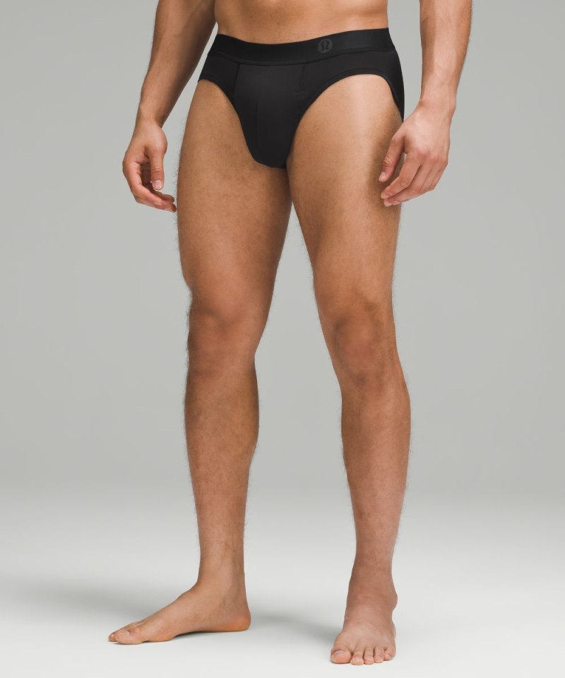 Lululemon Always In Motion Brief with Fly Black Online Outlet Sale