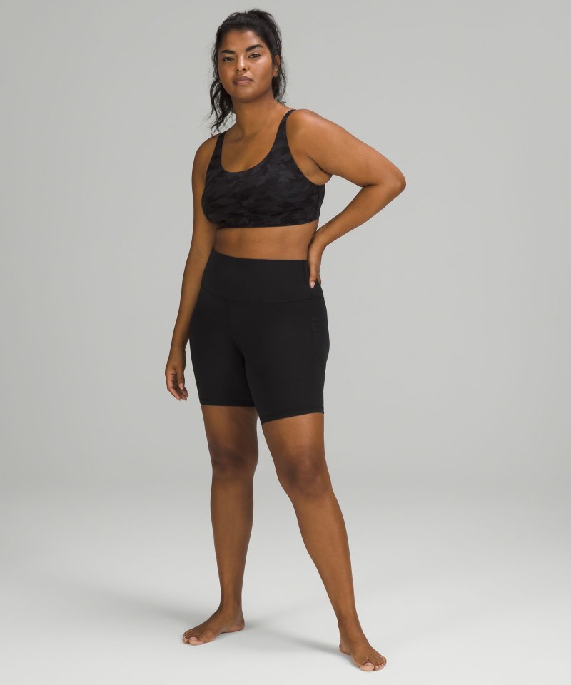 Lululemon lululemon Align™ High-Rise Short 8" *Logo Black Online Outlet Sale