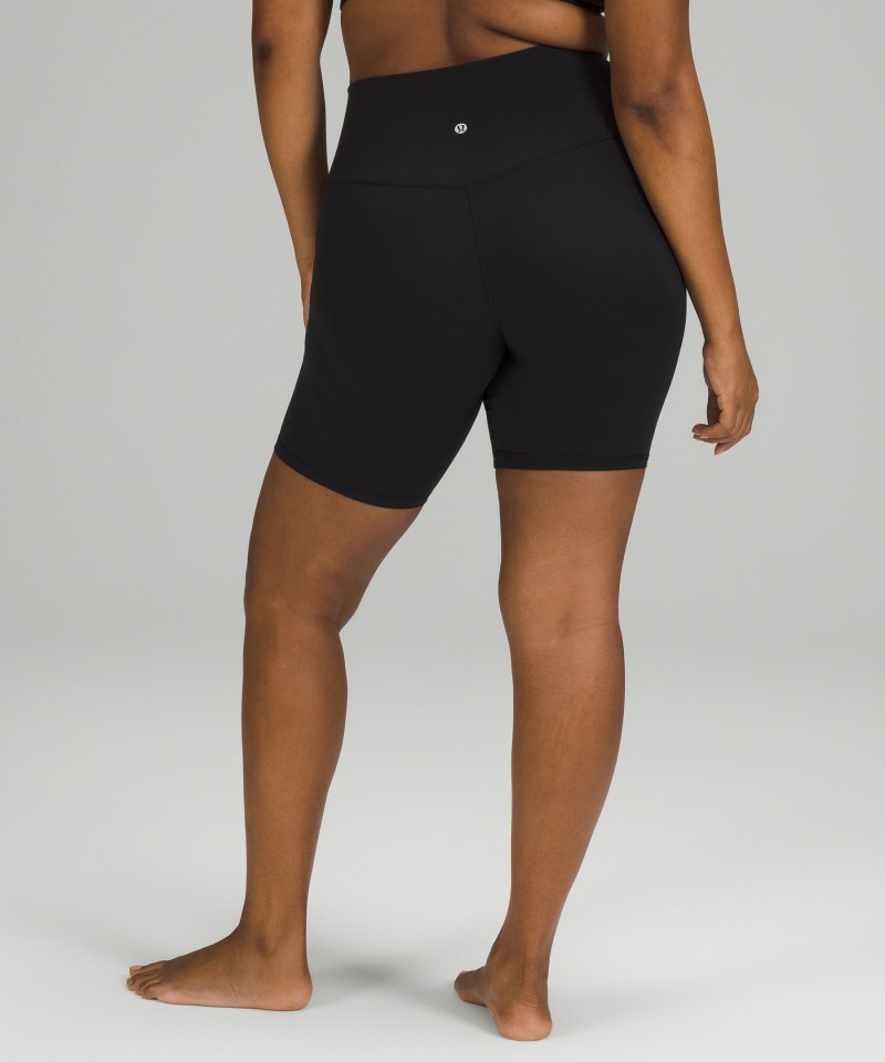 Lululemon lululemon Align™ High-Rise Short 8" *Logo Black Online Outlet Sale