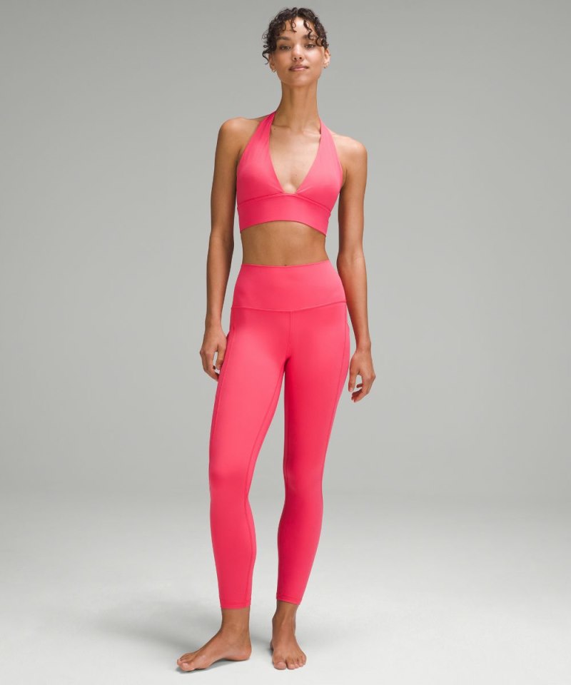 Lululemon lululemon Align™ Halter Bra *Light Support, C / D Cup Glaze Pink Online Outlet Sale