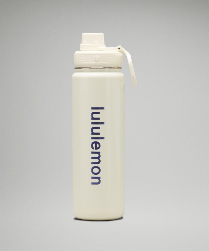 Lululemon Back to Life Sport Bottle 24oz *Shine Wisp Yellow Online Outlet Sale