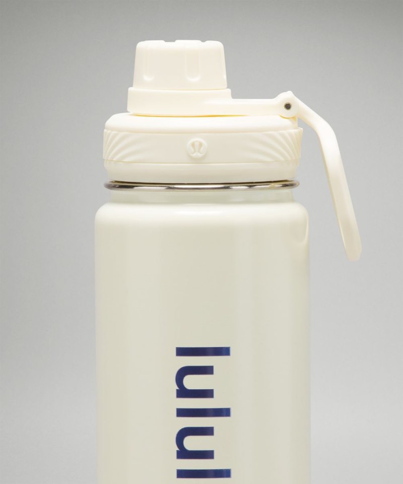 Lululemon Back to Life Sport Bottle 24oz *Shine Wisp Yellow Online Outlet Sale