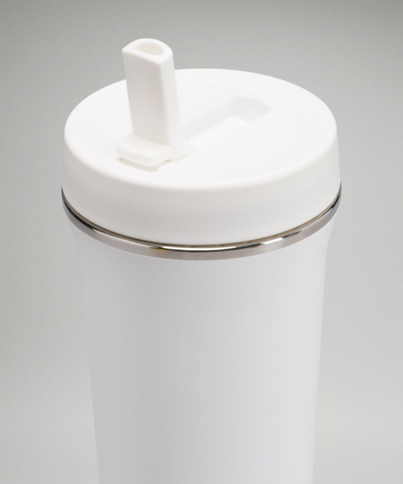 Lululemon Back to Life Tumbler 24oz White Online Outlet Sale