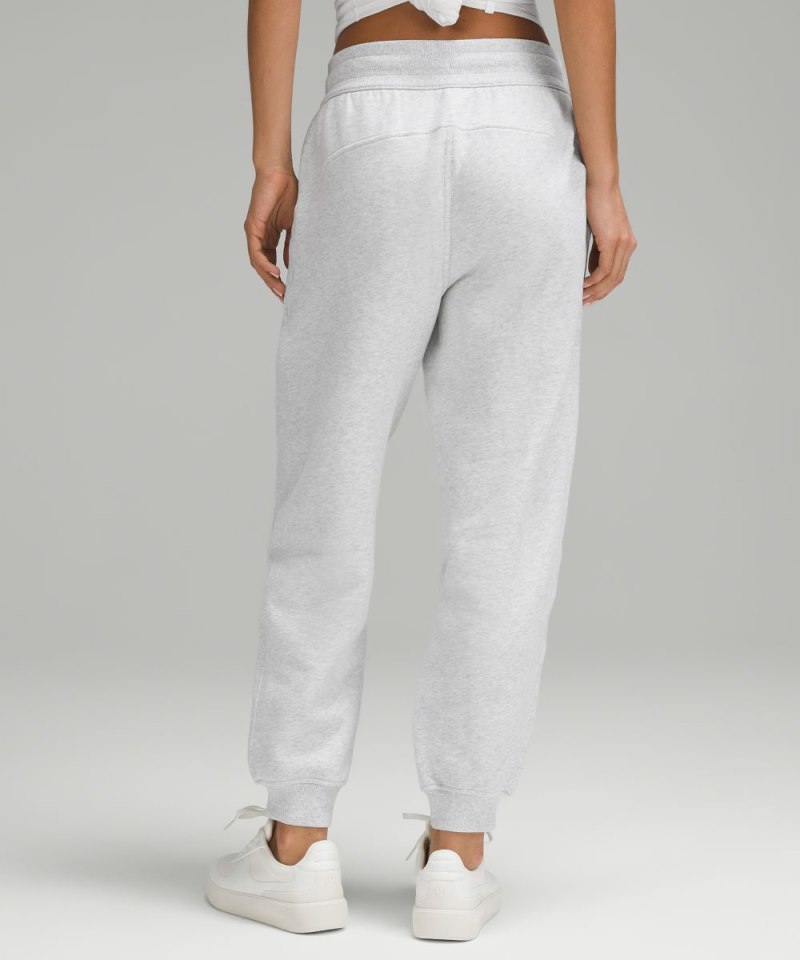 Lululemon Scuba High-Rise Relaxed Jogger *Full Length Heathered Core Ultra Light Grey Online Outlet Sale