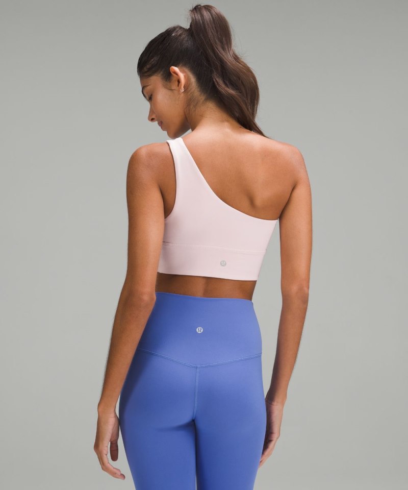 Lululemon lululemon Align™ Asymmetrical Bra *Light Support, A / B Cup Flush Pink Online Outlet Sale