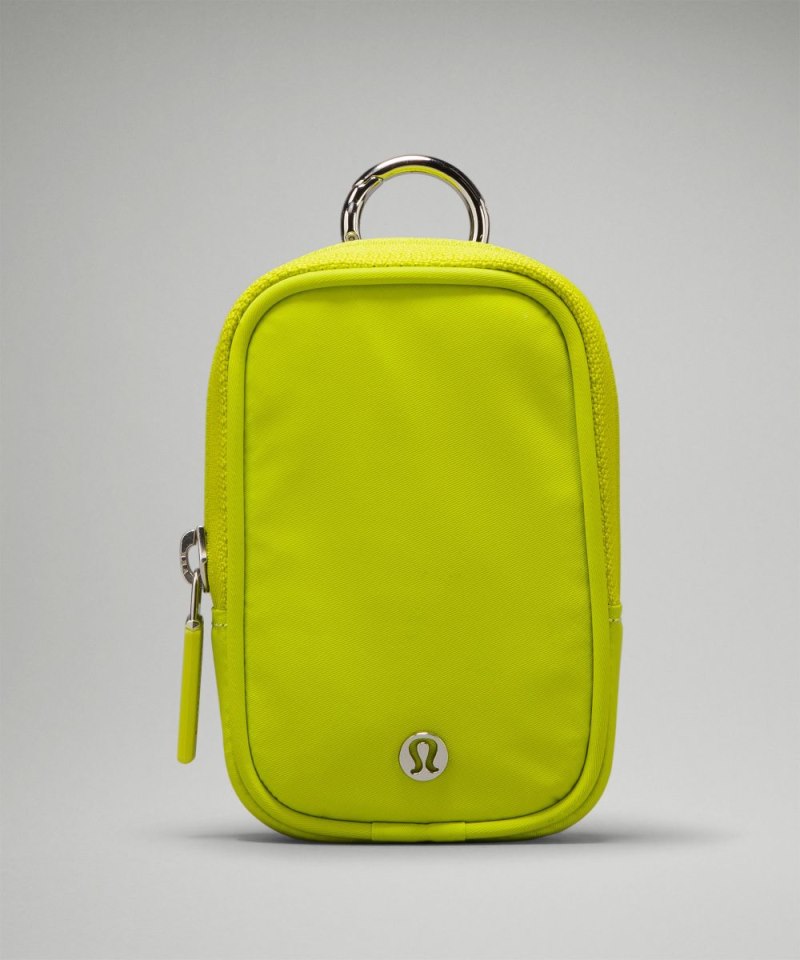 Lululemon Clippable Nano Pouch Lichen Lime Online Outlet Sale