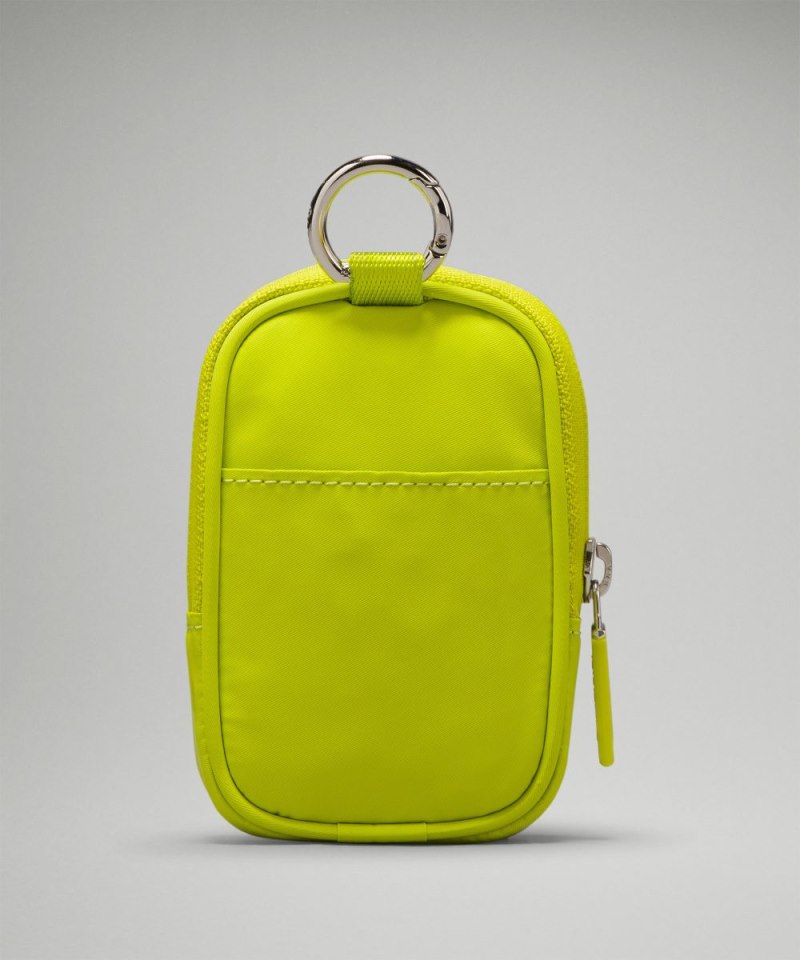 Lululemon Clippable Nano Pouch Lichen Lime Online Outlet Sale