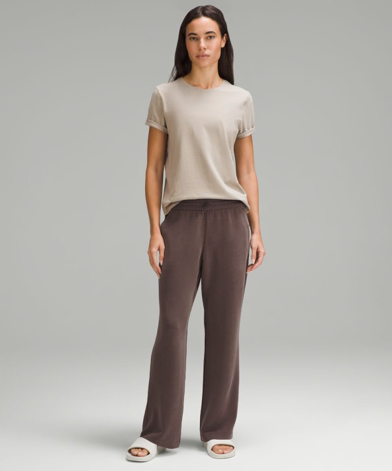 Lululemon Love Curved-Hem Crewneck T-Shirt Riverstone Online Outlet Sale
