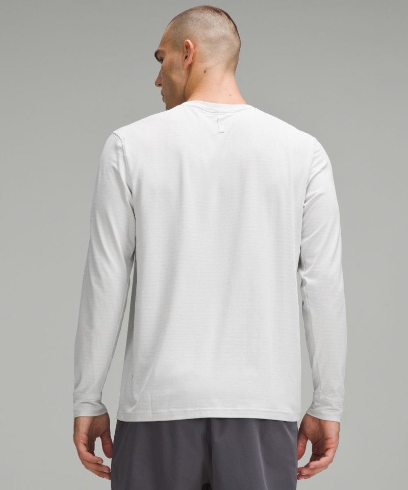 Lululemon License to Train Relaxed-Fit Long-Sleeve Shirt Vapor Online Outlet Sale