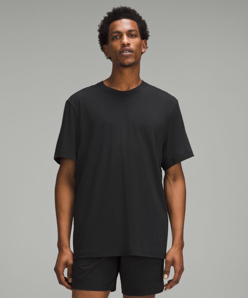 Lululemon Zeroed In Short-Sleeve Shirt Black Online Outlet Sale