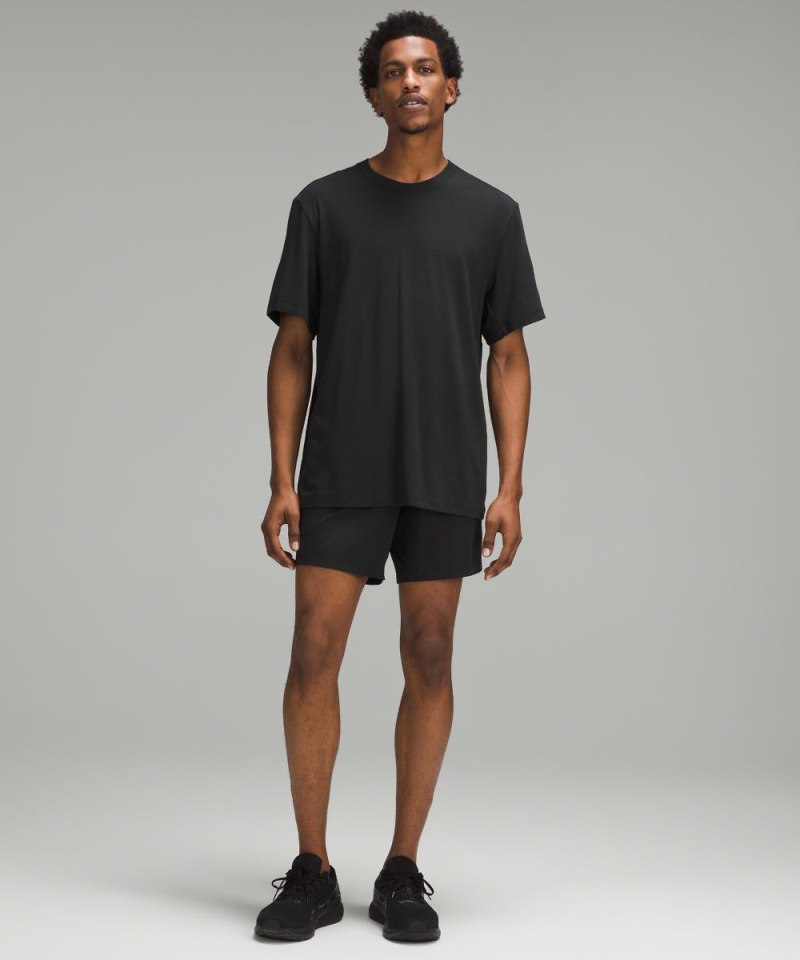 Lululemon Zeroed In Short-Sleeve Shirt Black Online Outlet Sale
