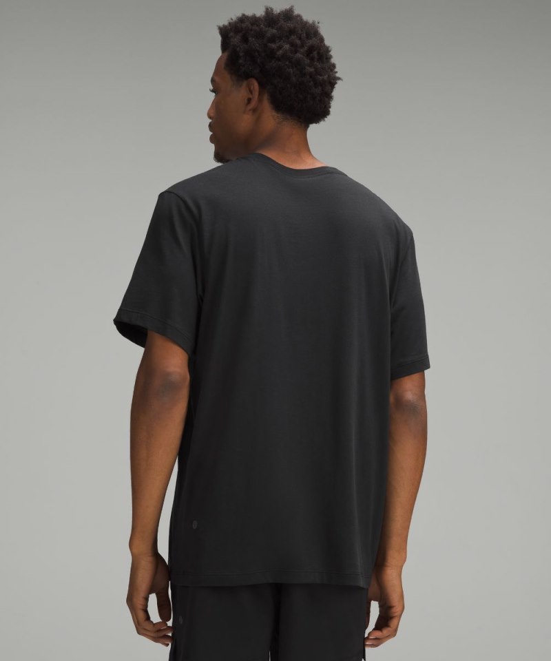 Lululemon Zeroed In Short-Sleeve Shirt Black Online Outlet Sale