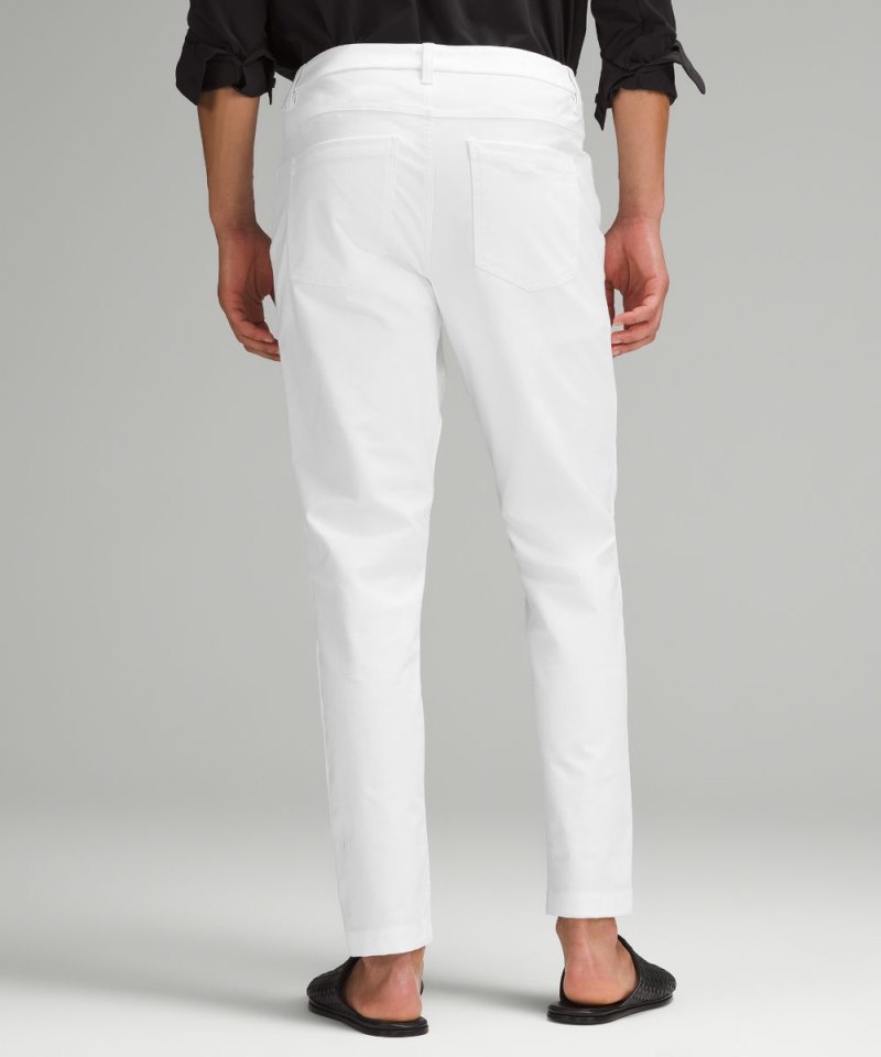 Lululemon ABC Slim-Fit 5 Pocket Pant 32" *Utilitech White Online Outlet Sale