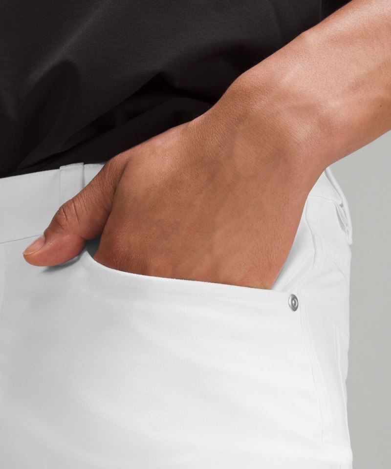 Lululemon ABC Slim-Fit 5 Pocket Pant 32" *Utilitech White Online Outlet Sale