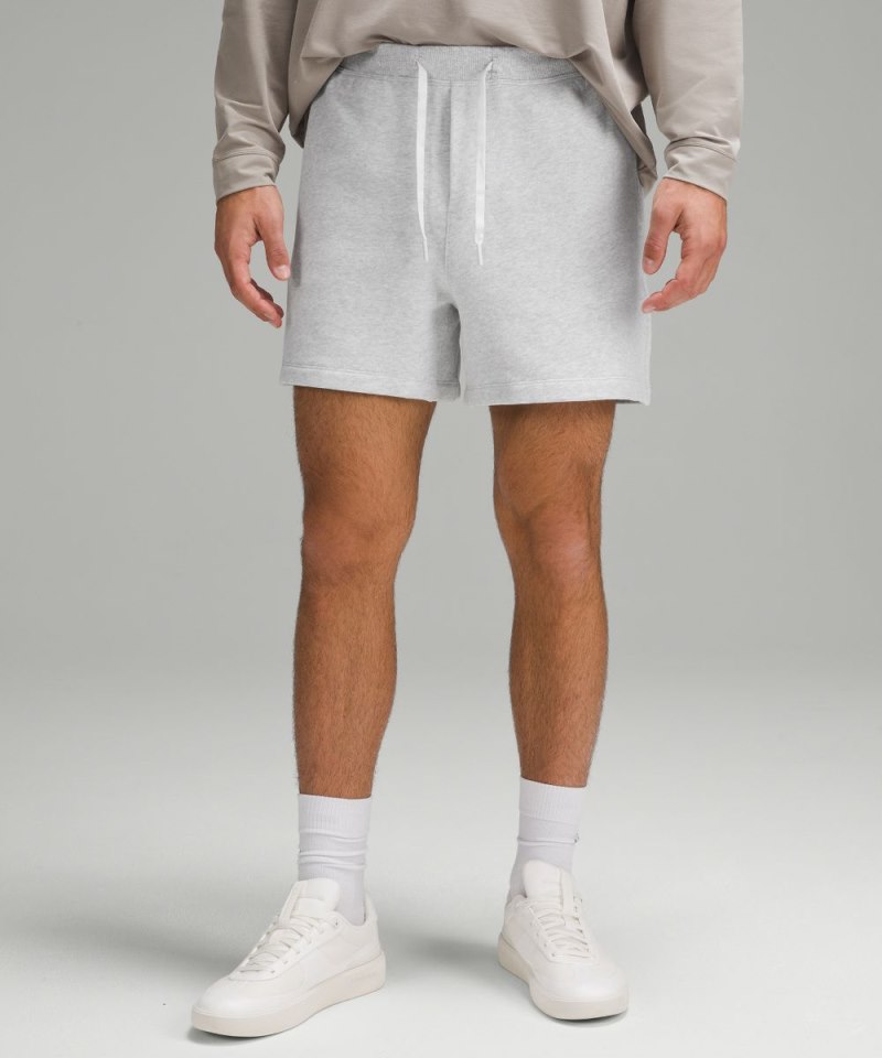 Lululemon Steady State Short 5" Heathered Core Ultra Light Grey Online Outlet Sale