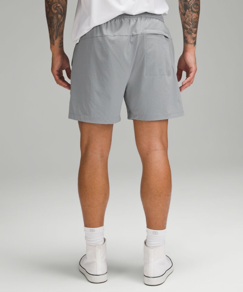 Lululemon Bowline Short 5" *Stretch Ripstop Rhino Grey Online Outlet Sale