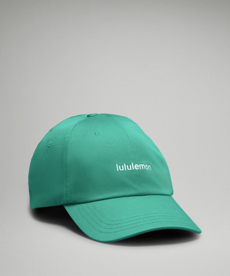 Lululemon Classic Unisex Ball Cap *Wordmark Cascadia Green / White Online Outlet Sale