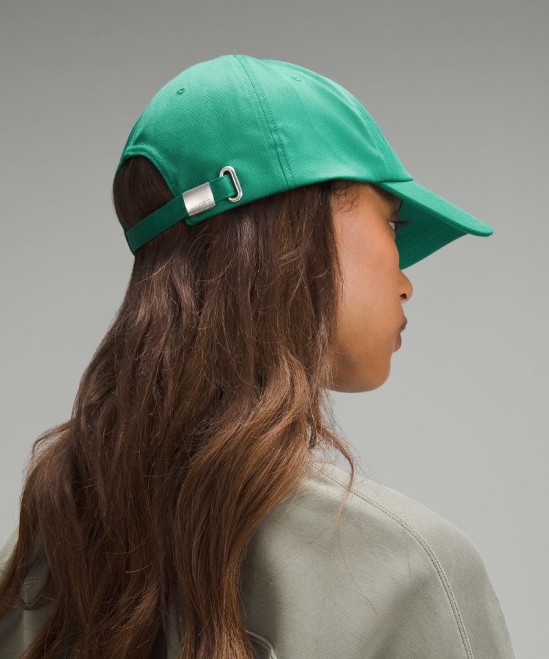 Lululemon Classic Unisex Ball Cap *Wordmark Cascadia Green / White Online Outlet Sale