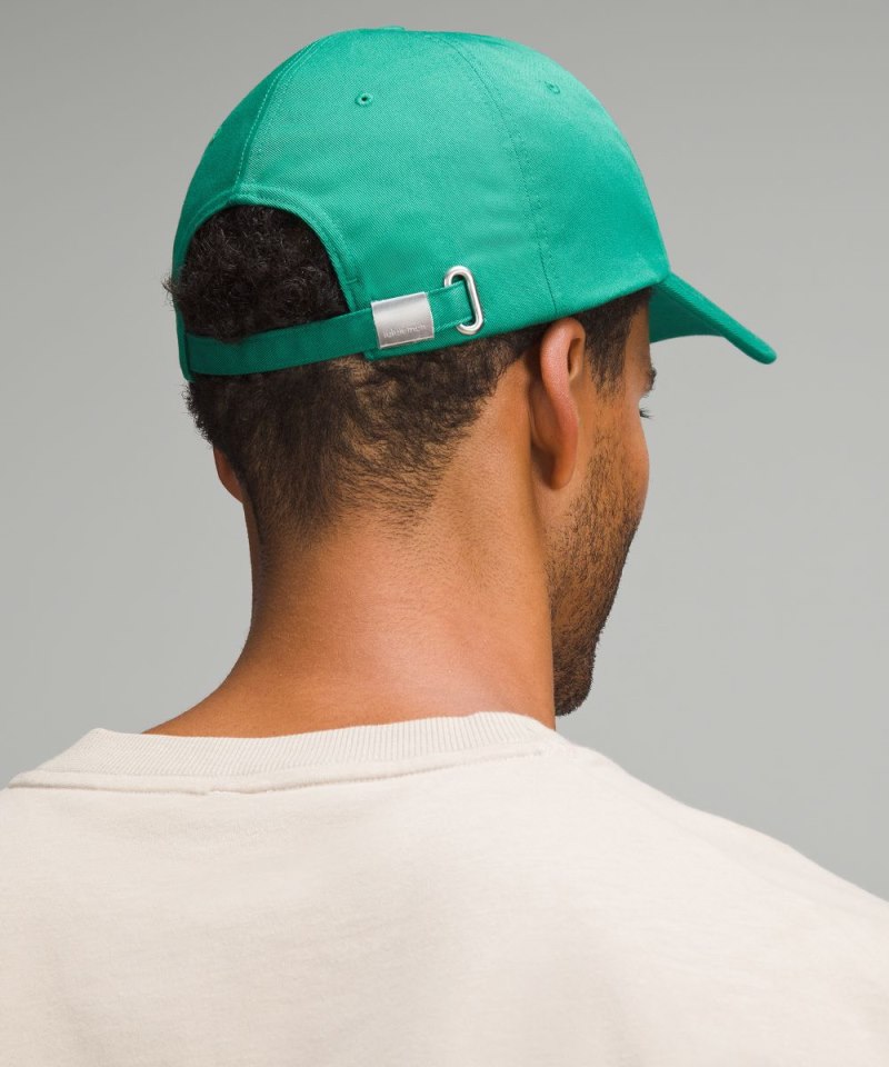 Lululemon Classic Unisex Ball Cap *Wordmark Cascadia Green / White Online Outlet Sale